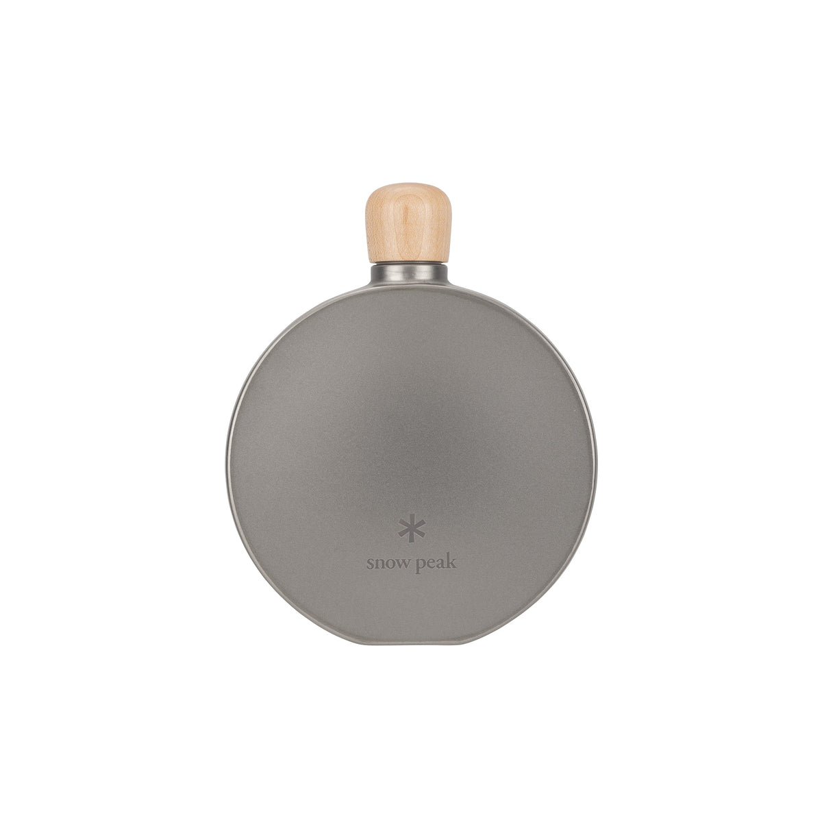 Flasque titane galbée Snow Peak Titanium Curved Flask