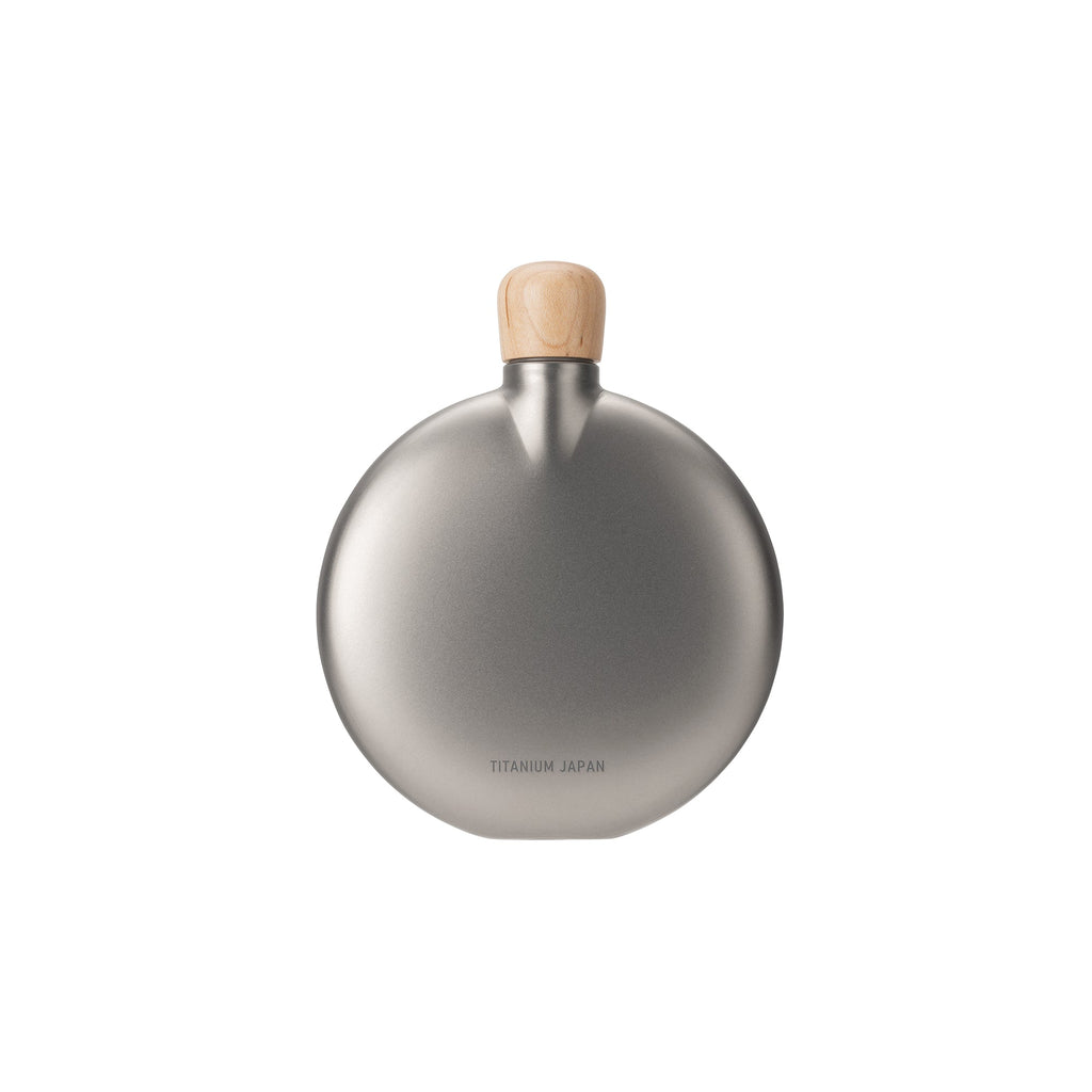Flasque titane galbée Snow Peak Titanium Curved Flask