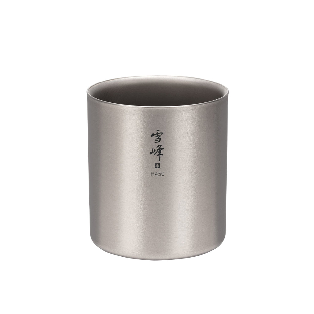 Mugs titane double paroi empilables Snow Peak H Stacking