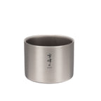 Mugs titane double paroi empilables Snow Peak Stacking Mug M