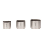 Mugs titane double paroi empilables Snow Peak Stacking Mug M