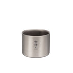 Mugs titane double paroi empilables Snow Peak Stacking Mug M