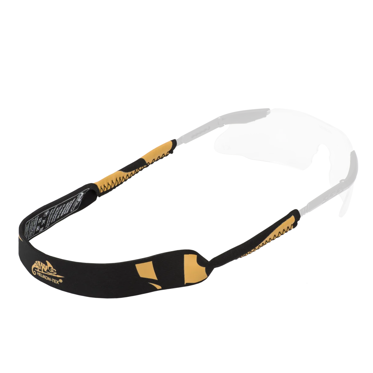 Cordon à lunettes néoprène - Black / Orange B