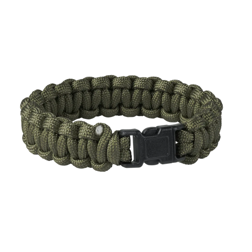 Bracelet de survie paracorde - Olive Green