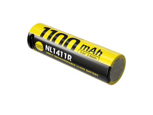 Accu 14500 Nitecore NL1411R 1100 mAh USB-C