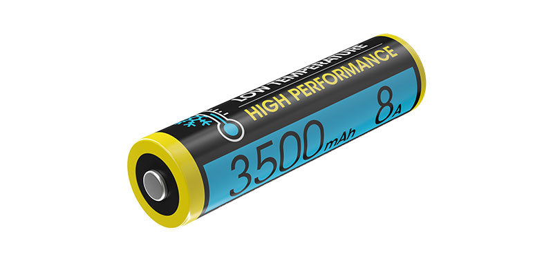Accu 18650 grand froid Nitecore NL1835LTHP