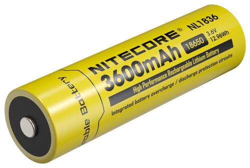Accu 18650 Nitecore NL1836 3600 mAh