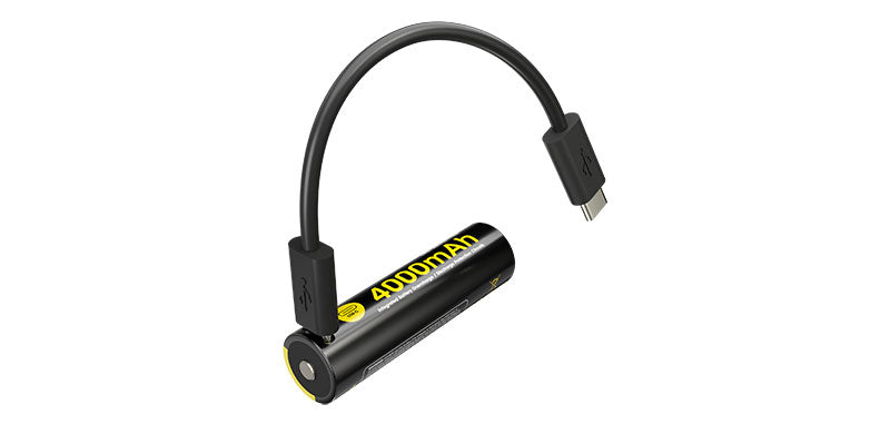 Accu 18650 Nitecore NL1840R 4000 mAh USB-C
