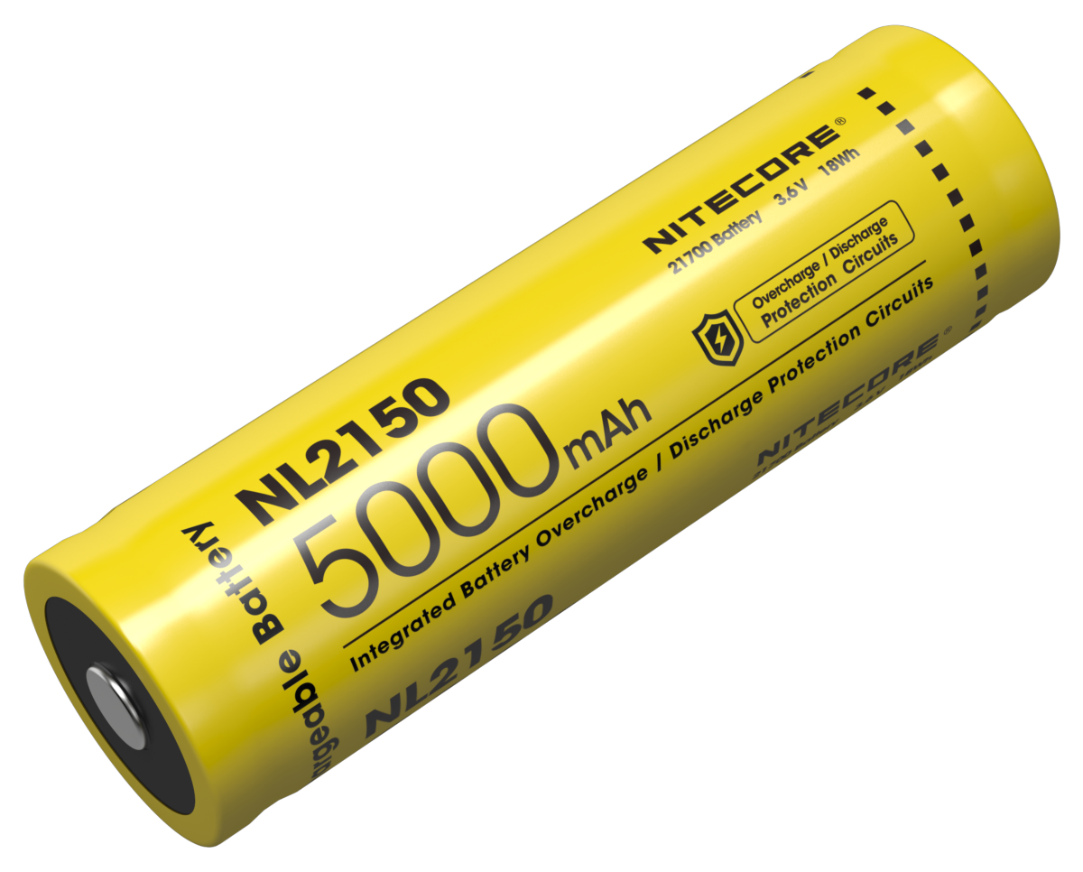 Accu 21700 Nitecore NL2150 5000 mAh