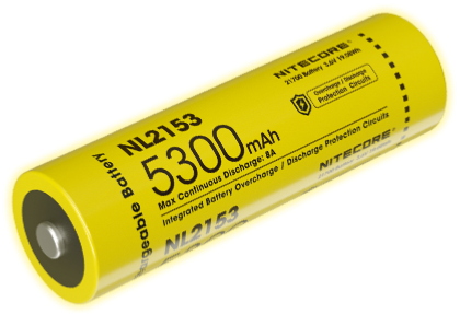Accu 21700 Nitecore NL2153 5300 mAh
