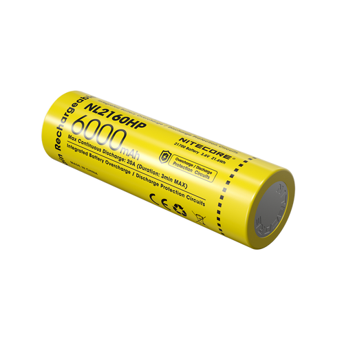 Accu 21700 Nitecore NL2160HP 6000 mAh 20 A