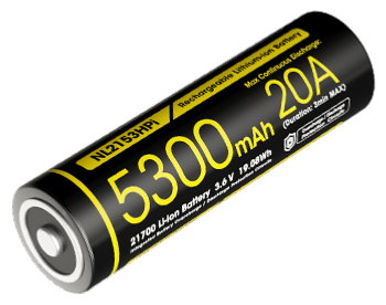 Accu 21700i Nitecore NL2153HPi 5300 mAh