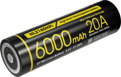 Accu 21700i Nitecore NL2160HPi 6000 mAh 20 A