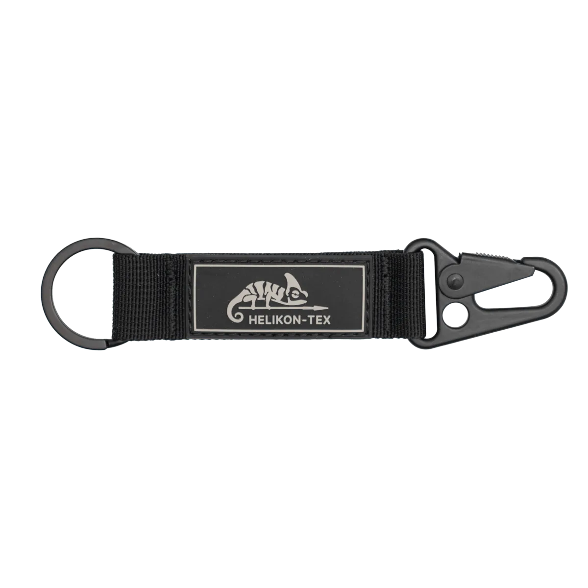 Porte-clés à mousqueton HK - Black