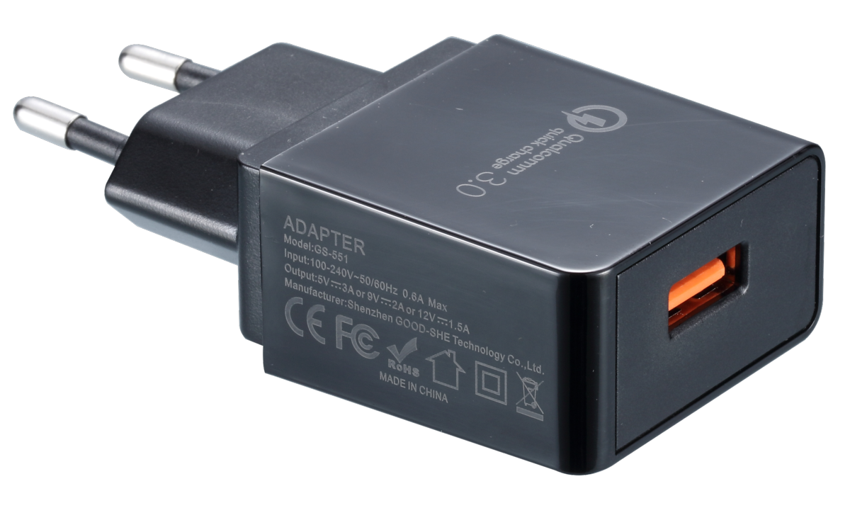 Adaptateur secteur USB Nitecore 3 A charge rapide