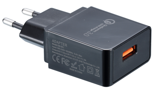 Adaptateur secteur USB Nitecore 3 A charge rapide
