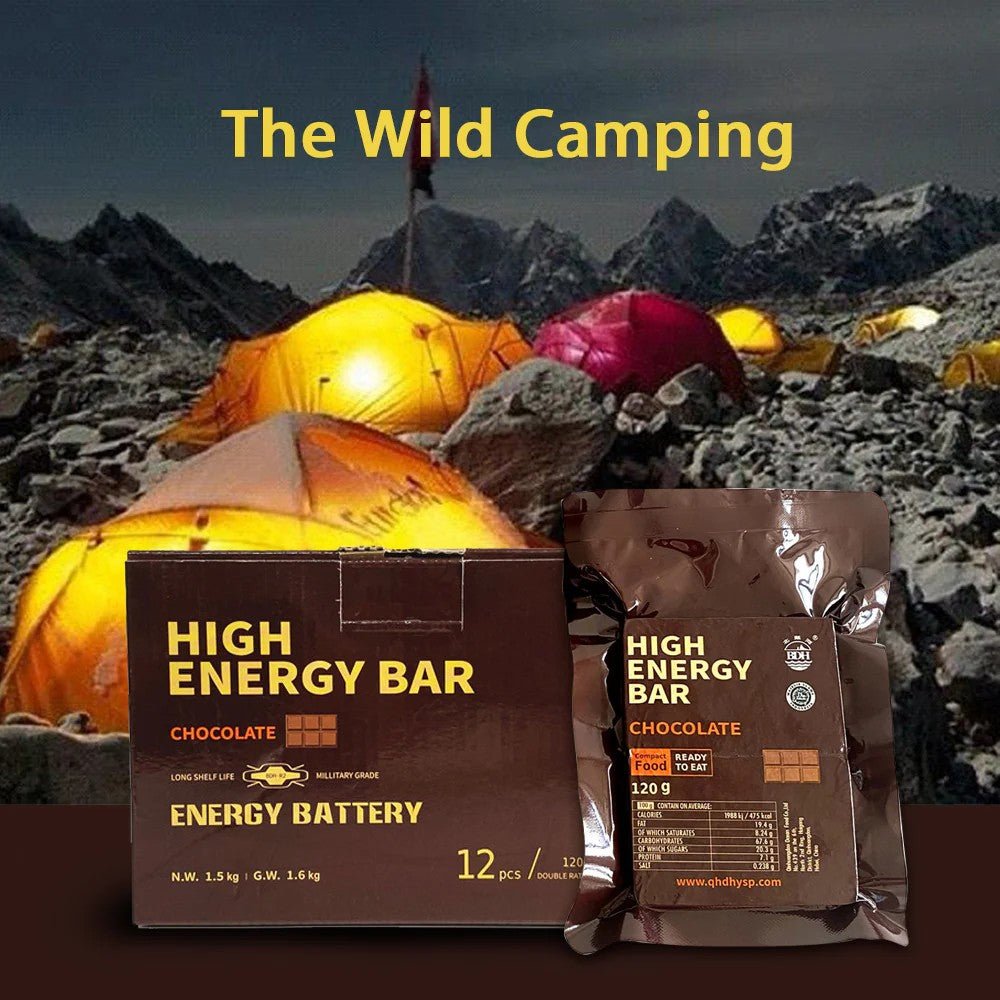 Barre énergétique BDH - Chocolat - 120g - OUTPOST SHOP