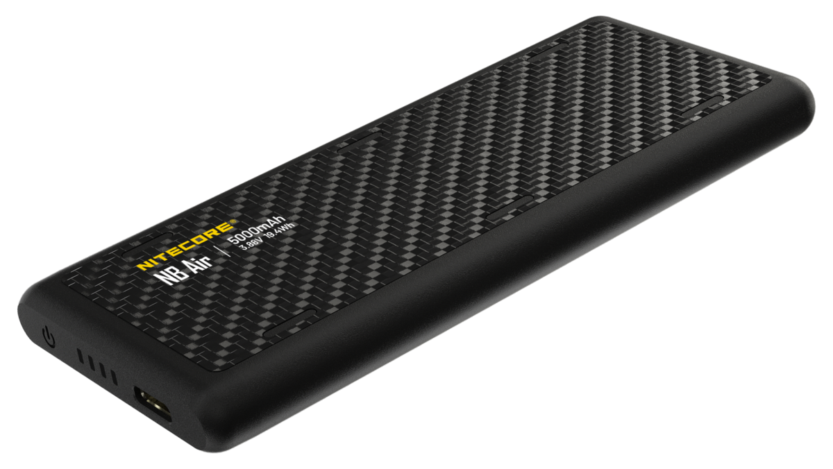 Batterie externe carbone Nitecore NB Air 5000 mAh