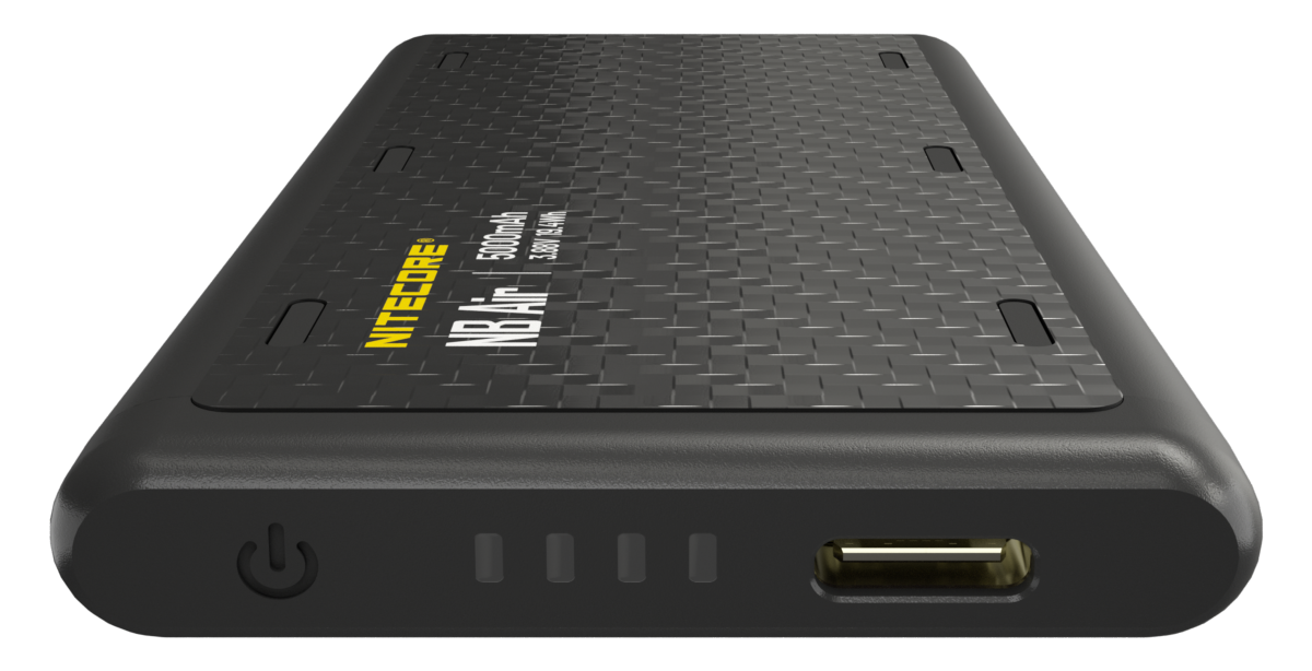 Batterie externe carbone Nitecore NB Air 5000 mAh