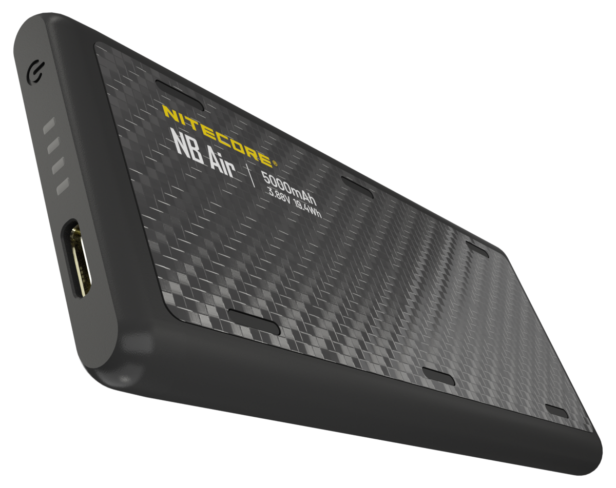 Batterie externe carbone Nitecore NB Air 5000 mAh