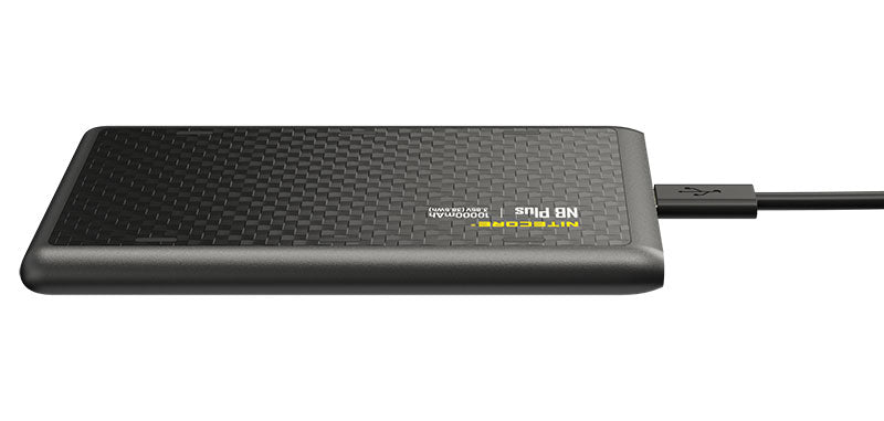 Batterie externe carbone Nitecore NB Plus 10 000 mAh