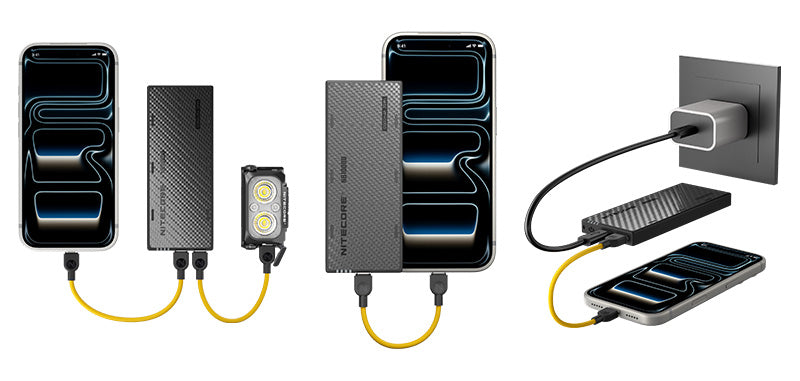 Batterie externe carbone Nitecore NB10000 Gen 4