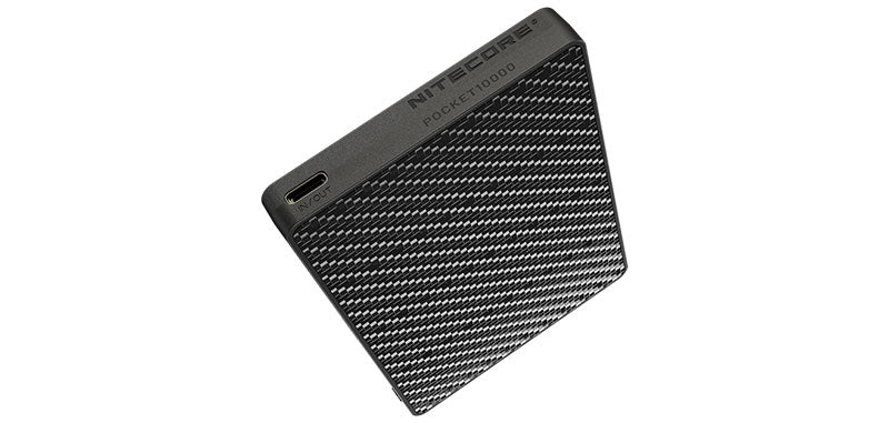 Batterie externe carbone Nitecore Pocket 10000