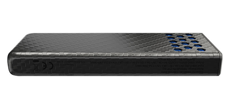 Batterie externe Nitecore Carbo 10000 G2 30 W - Bleu