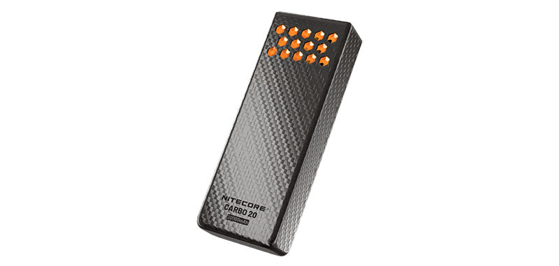 Batterie externe Nitecore Carbo20 20 000 mAh 65 W - Orange