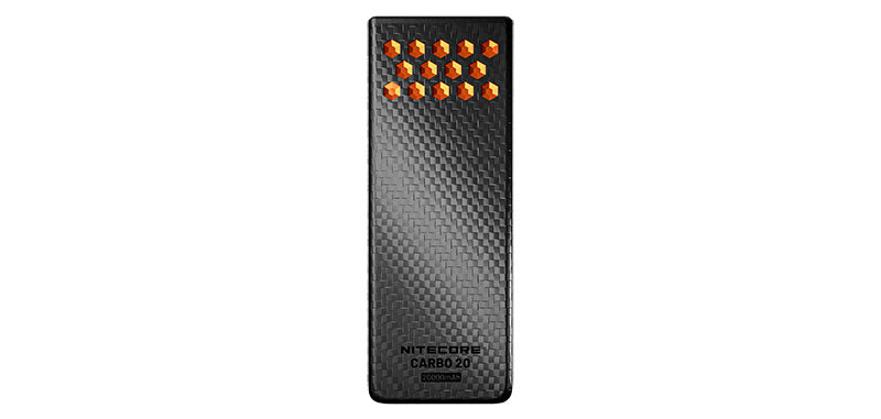 Batterie externe Nitecore Carbo20 20 000 mAh 65 W - Orange