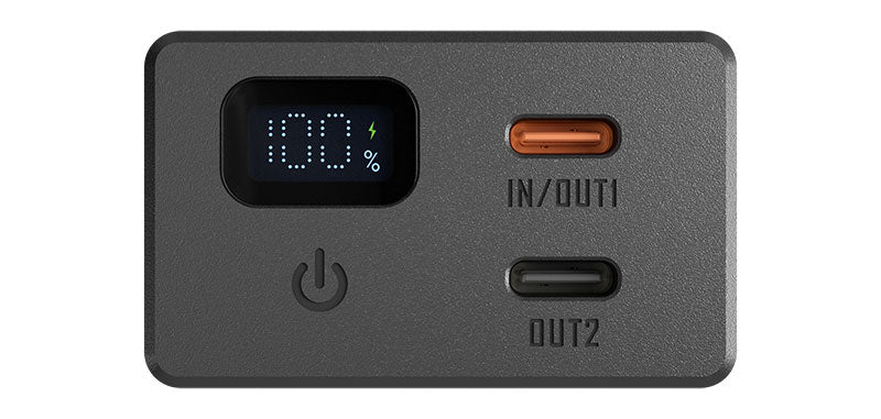 Batterie externe Nitecore Carbo20 20 000 mAh 65 W - Orange