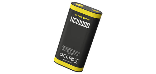 Batterie externe Nitecore NC10000 10 000 mAh avec lampe