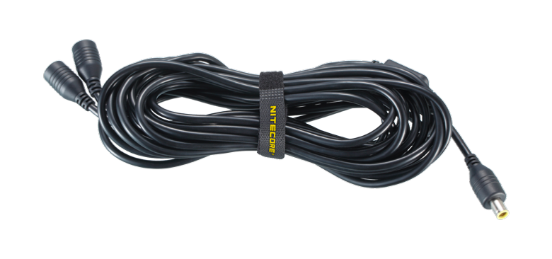 Câble Nitecore 5 m pour panneau solaire