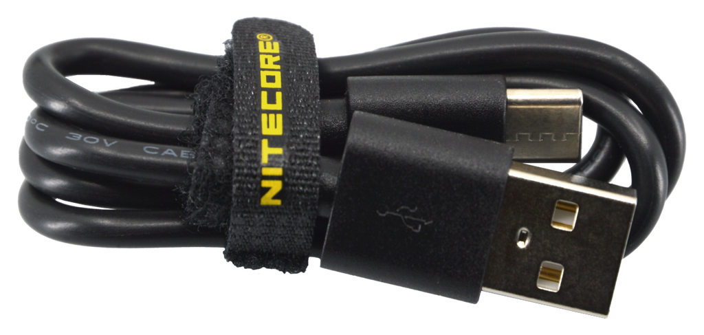 Câble USB-A vers USB-C Nitecore 50 cm