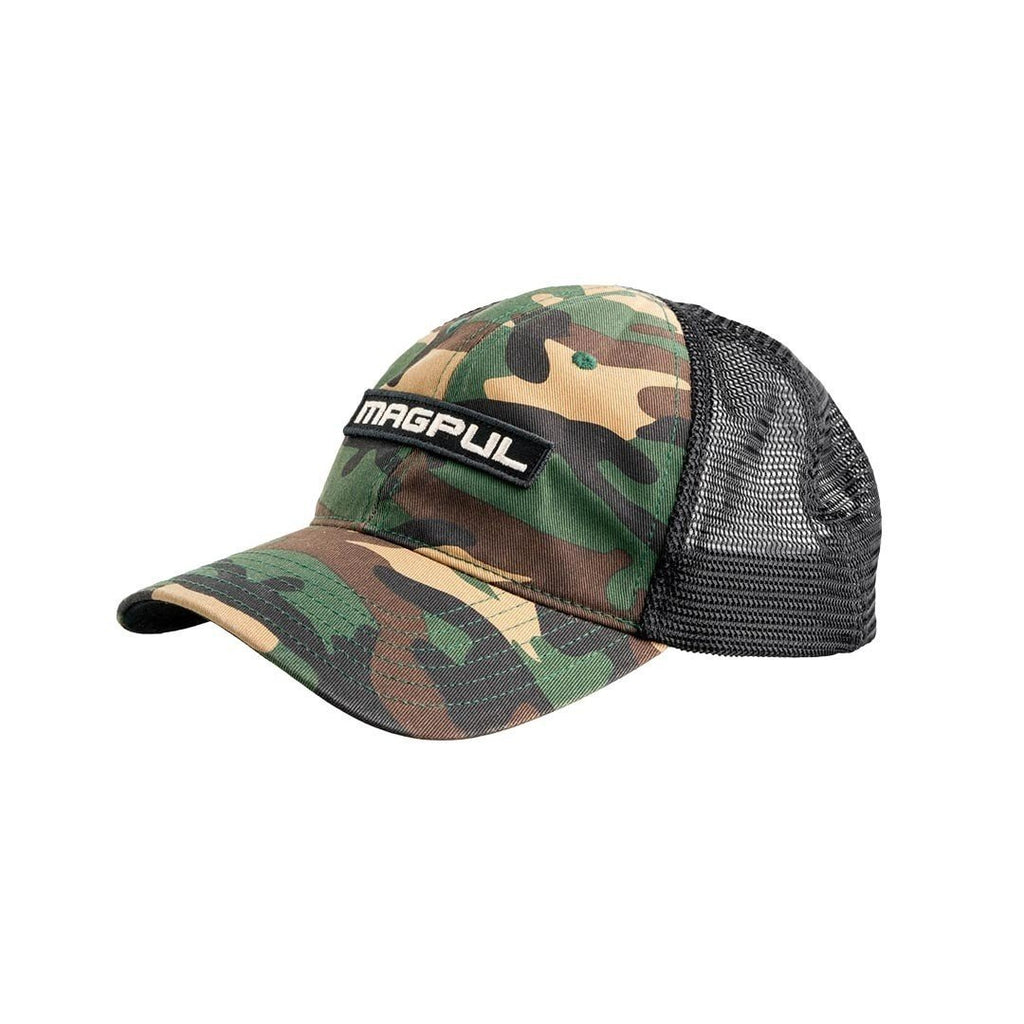 Casquette trucker Magpul Wordmark délavée camo