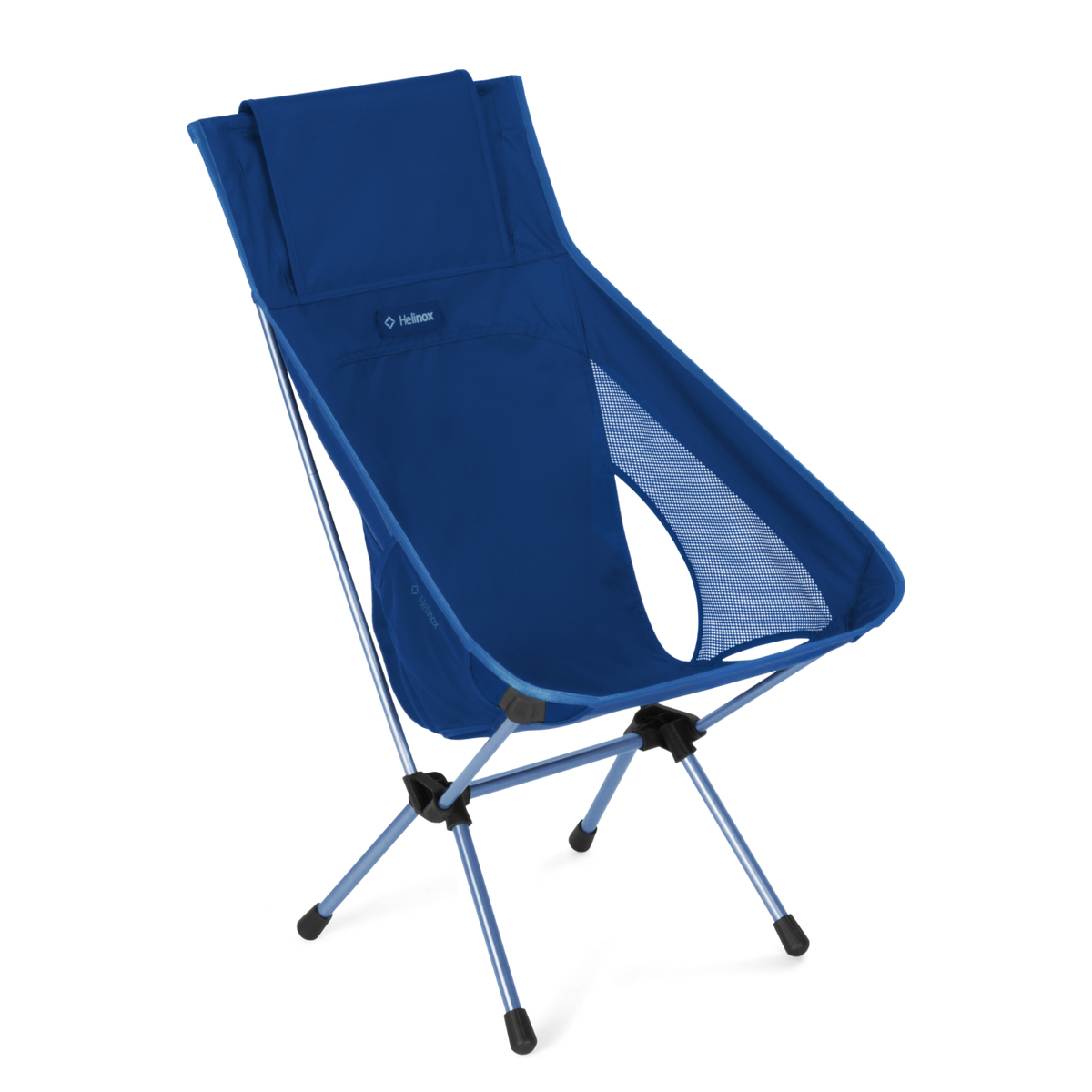 Chaise de camping Helinox Chair One High-Back (re) - Blue Block