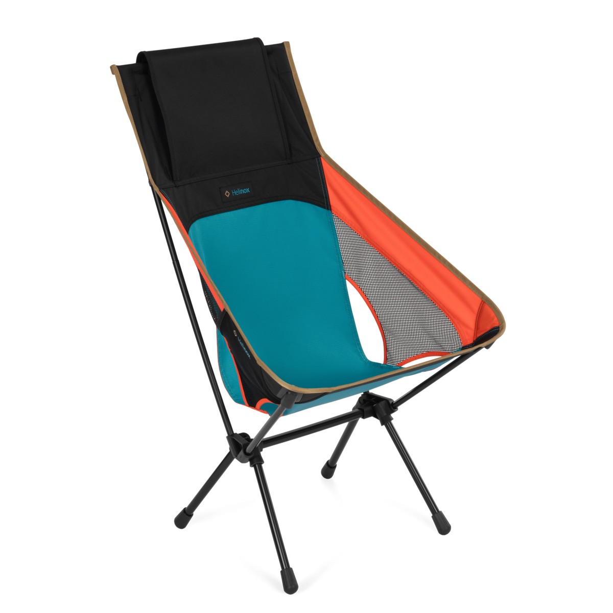 Chaise de camping Helinox Chair One High-Back (re) - Heritage Multi Block