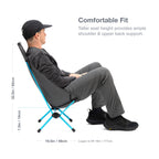 Helinox Chair Zero High-Back - confort et dimensions