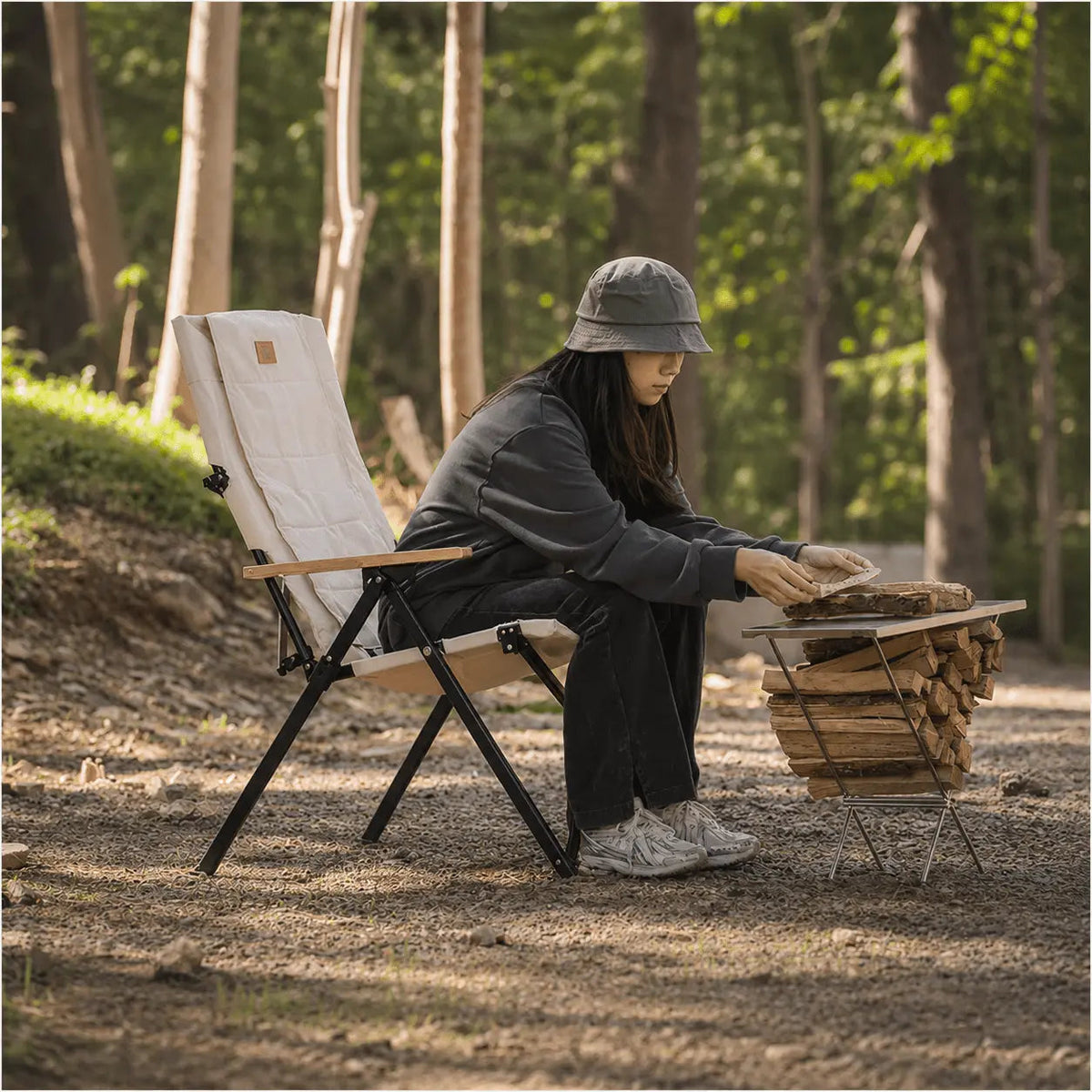 Chaise de camping Coody Relax à dossier réglable
