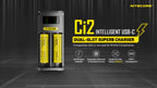Chargeur d'accus Nitecore Ci2 deux emplacements 3 A