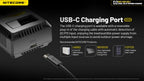 Chargeur d'accus Nitecore Ci2 deux emplacements 3 A