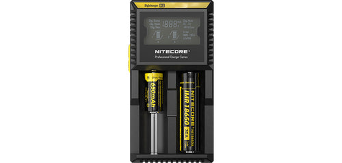 Chargeur d'accus Nitecore Digicharger D2 écran LCD