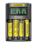 Chargeur d'accus Nitecore UM4 quatre emplacements USB