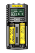 Chargeur d'accus Nitecore UMS2 deux emplacements 3 A