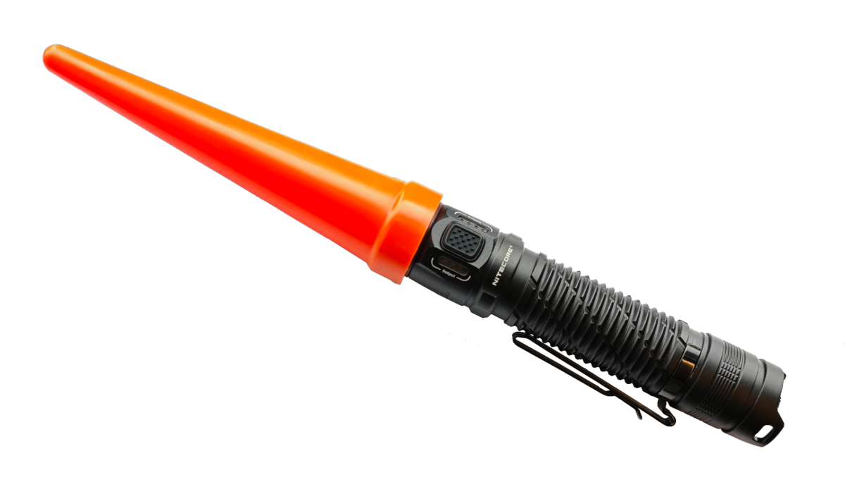 Cône rouge Nitecore pour lampe de 26 mm