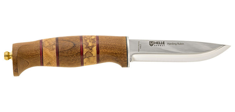 Couteau à lame fixe Helle Harding Rubin - Edition Limitée
