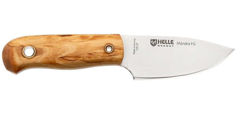 Couteau à lame fixe Helle Mandra FG
