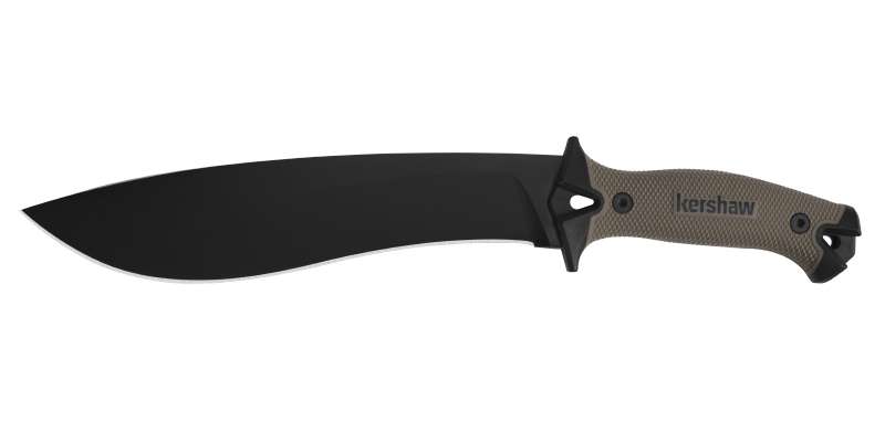 Couteau à lame fixe Kershaw Camp 10 Tan
