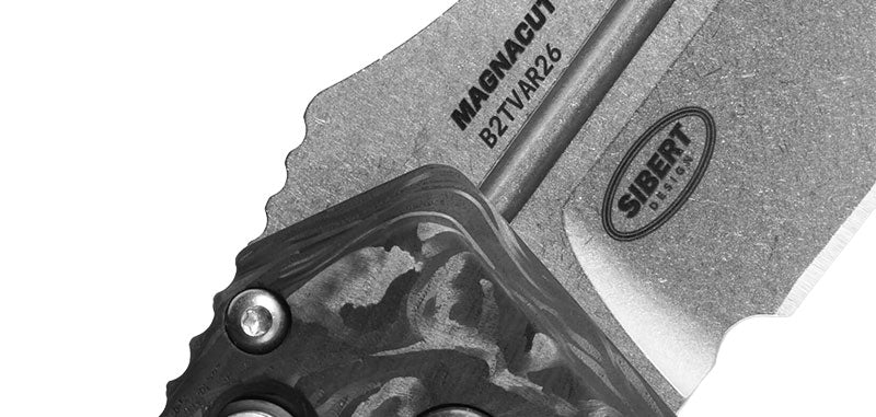 Couteau automatique Benchmade Auto Adamas carbone marbré