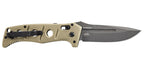 Couteau automatique Benchmade Auto Adamas Cru Wear - G10 Desert Tan, lame grise